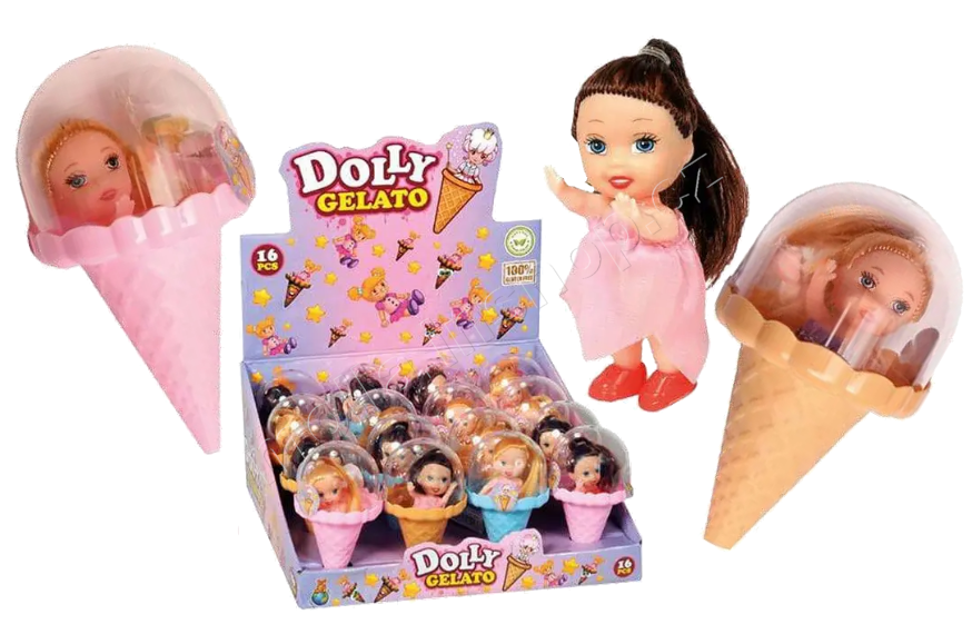 Panenka v kornoutku 3g/16ks  Dolly Gelato