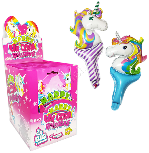 MP Happy Unicorn Balloons 8g/18ks  Ballon