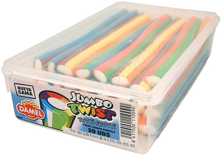 Jumbo multicolor hladký 50g/30ks Pendreky