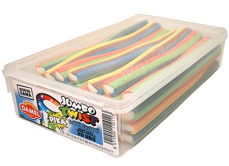 Jumbo multicolor kyselý 50g/30ks Pendreky