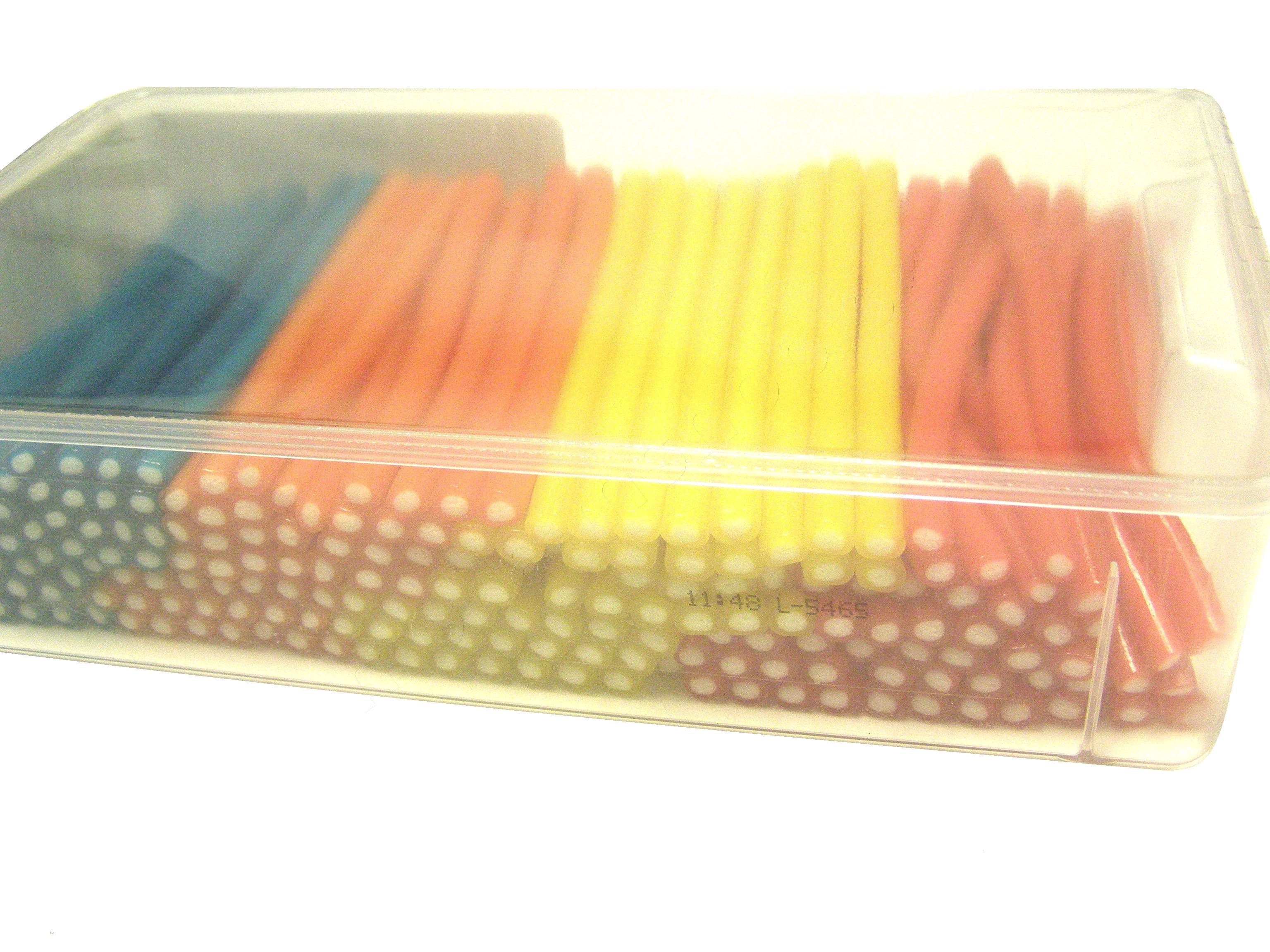 Pendreky hladké 7g/4x50ks sladké MIX Churritos 200ks