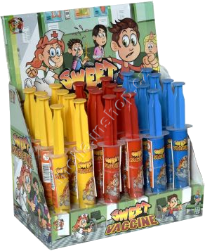 Sladká vakcína s ovocným sirupem 20g/24ks Sweet Vaccine