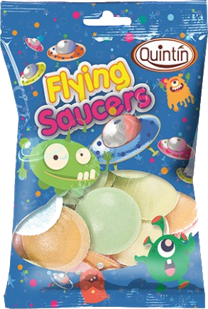 UFO balené oplatky s kys.práškem 26g/30ks