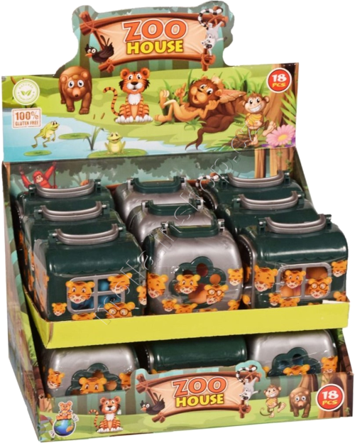 ZOO House - zvířátko v domečku 3g/18ks
