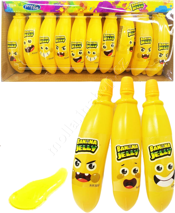 Želé banána Jelly 50g/30ks