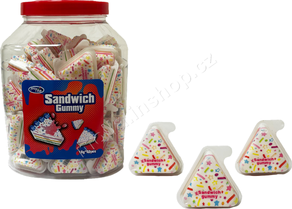 Želé Sandwich gummy 18g/60ks