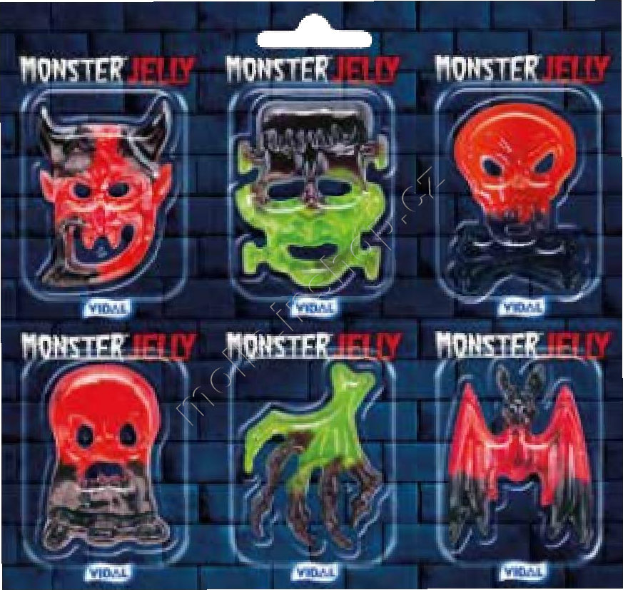 Želé ve vaničce Monster Jelly 11g/66ks  VIDAL
