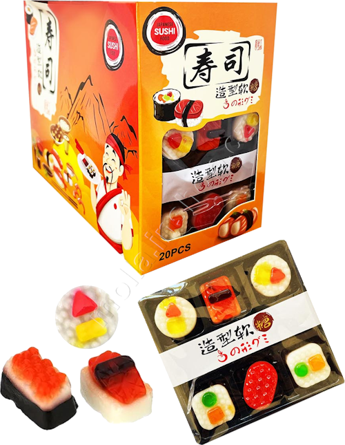 Želé Sushi Gummy 18g/20ks 
