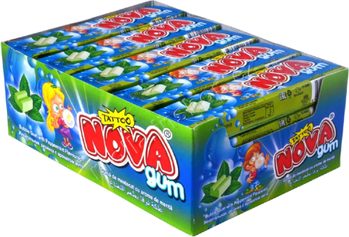Žvýkačka NOVA peppermint 18g/20ks Bubble gum