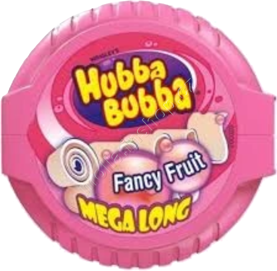 X- Žvýkačky Hubba Bubba růžová 56g/12ks 7.11/25 metrové Fancy Fruit Mega Long