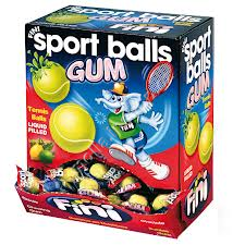 Žvýkačky Fini tenisáky 5g/200ks