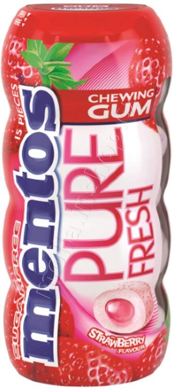 Žvýkačky  Mentos gum PF Strawberry 30g/10ks