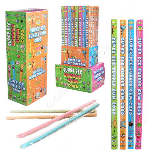 Žvýkačky Cord Super Big Bubble Gum 37,5g/48ks 