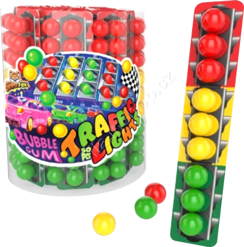 Žvýkačky Semafor JF 10,5g/50ks na liště Traffic Light   Jimmy Fox