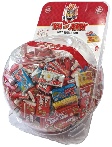 Žvýkačky Tom And Jerry Soft 4,5g/300ks Bubble gum