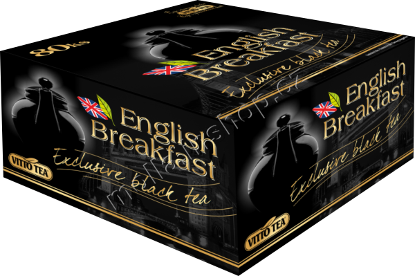 English Breakfast porc. 80x1,5g/8ks čaj VITTO