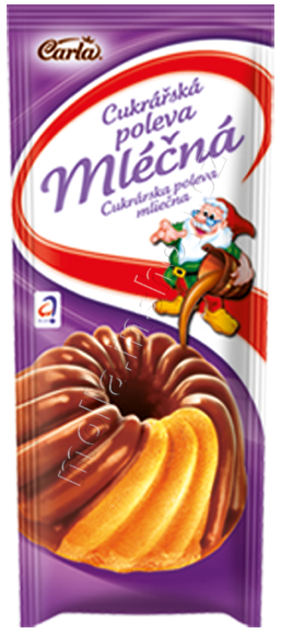 Dort.poleva mléčná 100g/20ks Carla