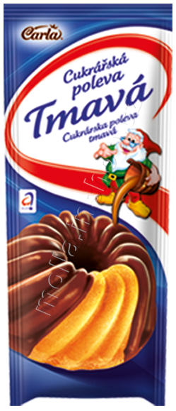 Dort.poleva tmavá 100g/20ks Carla