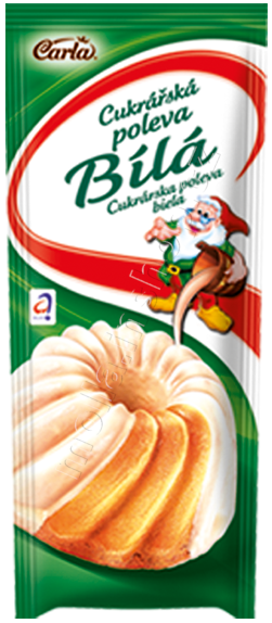 Dort.poleva bílá 100g/20ks Carla
