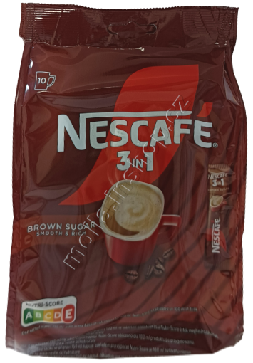 Nescafé brown sugar 3v1 165g/18ks