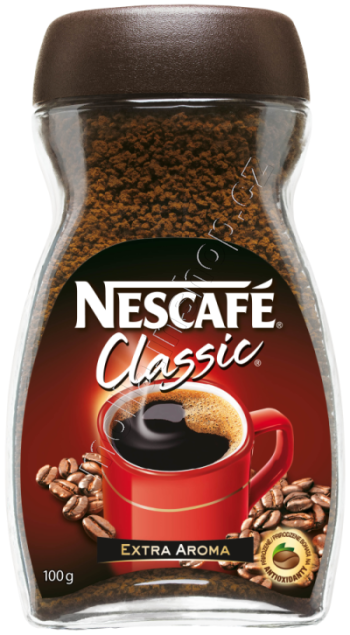 Nescafe classic 100g/8ks sklo