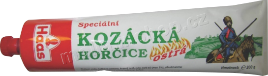 HAAS hořčice Kozácká 200g/12ks