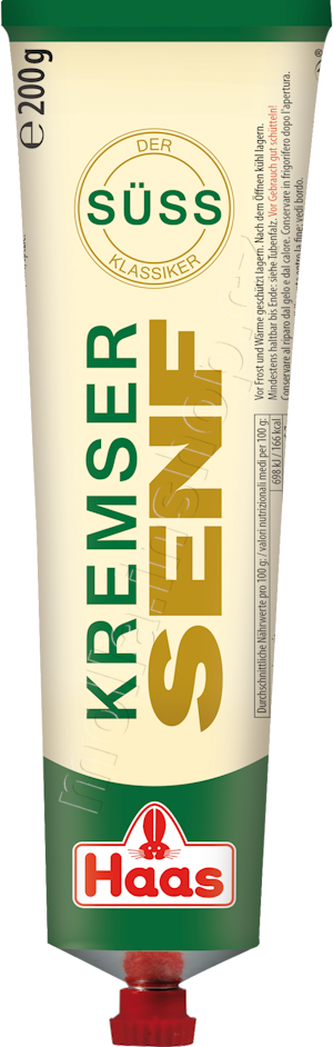 HAAS hořčice Kremžská  200g/12ks  