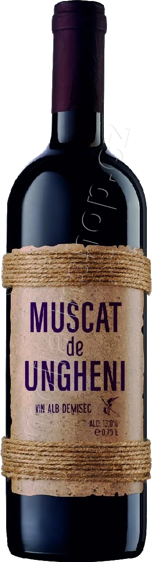 Twin Muscat provázek 0,75 l/12ks de Ungheni bílé polosuché víno Moldavsko