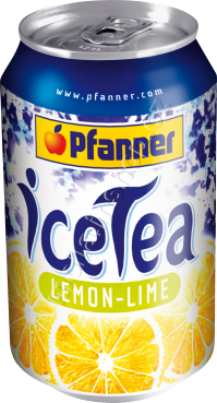 Pfanner IceTea citron 0,33l/24ks plech