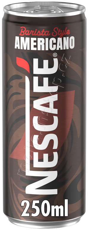 Nescafe Americano 250ml/12ks  plech Barista style