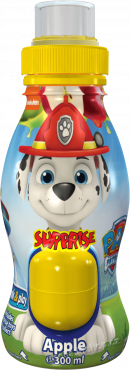 SURPRISE jablko pití 0,3l/12ks hračka Star Wars/Emoji/Paw Patrol
