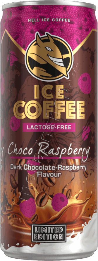 Hell Coffee Choco Raspberry 250ml/24ks plech Ice