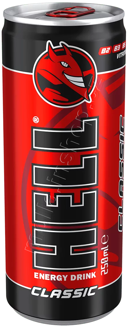 Hell Classic energy drink 250ml/24ks plech