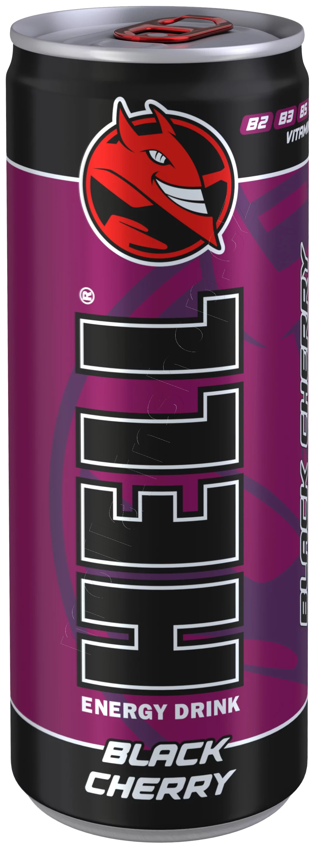 Hell Black cherry energy drink 250ml/24ks plech