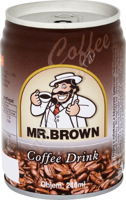Mr.Brown Black 0,24l/24ks plech