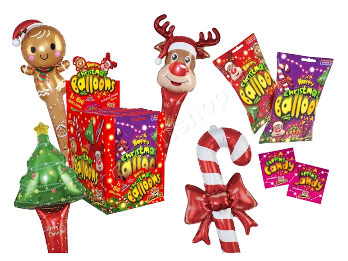 JF Happy balloons 8g/18ks Christmas Nafukovací balonky Jimmy Fox