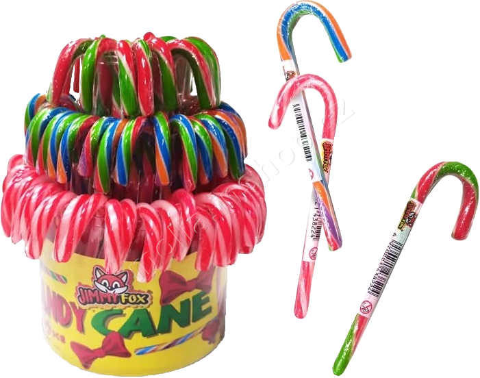 JF Candy Cane 14g/100ks lízátko hůlka Jimmy Fox