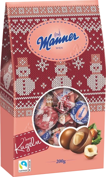 Manner Nuss Kugeln 200g/14ks   