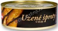 Šproty uzené v oleji 160g/36ks  SOKRA