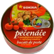 Pečenáče v tomatě 240g/24ks EO