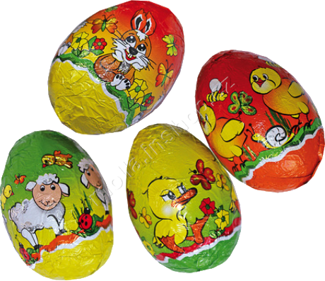 Doza Čok.vajíčka 20g/38ks čokoláda