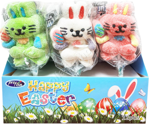 Velik.líz. P9 Zajíc-vajíčko 50g/12ks Marshmallow  