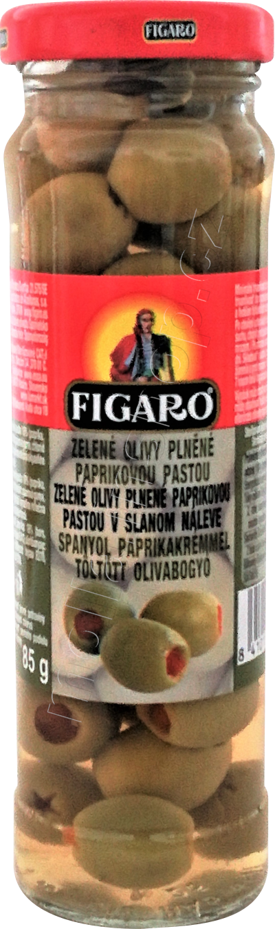 ESSA Olivy zelené vypeckované 142g/12ks sklo