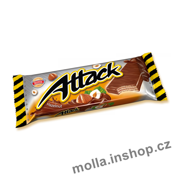 ATTACK opl. oříšková 30g/48ks IDC  Sedita
