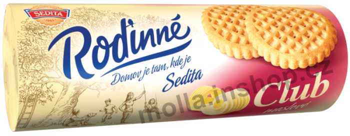 Club máslové 140g/15ks Sedita