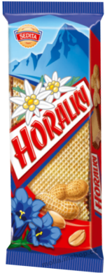 Horalky arašídové 50g/56ks Sedita