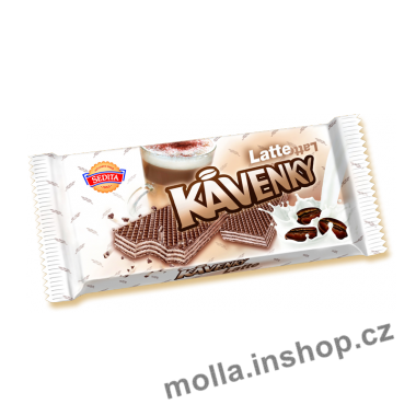 Kávěnky Latte 50g/30ks  Sedita