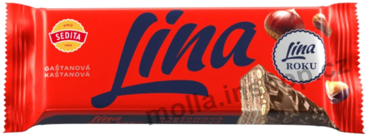 Lina Kaštanová 50g/36ks hořká arašida  Sedita