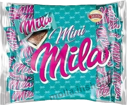 Mila mini /100ks/=1000g/4ks  Sedita