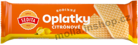 Rodinné Citronové 130g/18ks  Sedita